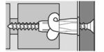 Универсальный дюбель TPFC 8х51 (полиэтил.) арт.8705132